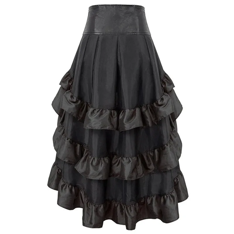 View 5 — Steampunk skirt — ruffles