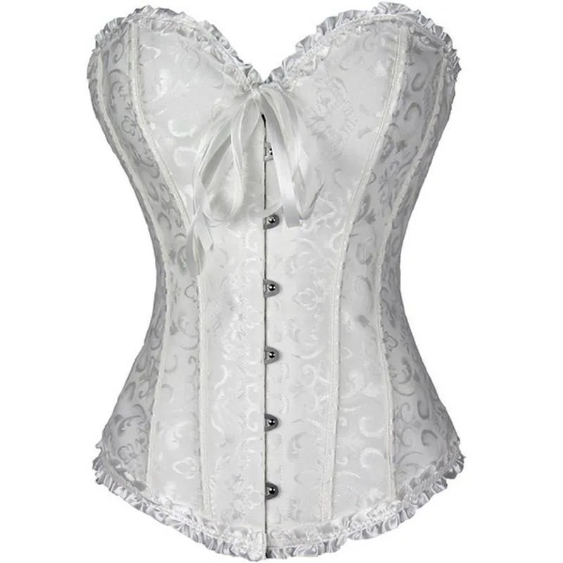 View 7 — Steampunk corset — white