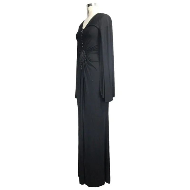 View 5 — Victorian steampunk dress — black