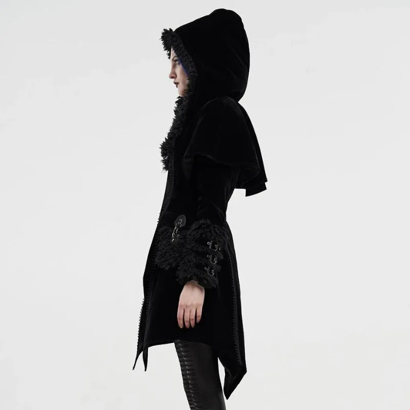 View 3 — Women’s Victorian gothic steampunk coat