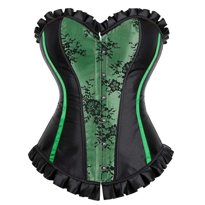 View 9 — Victorian steampunk corset — XXL