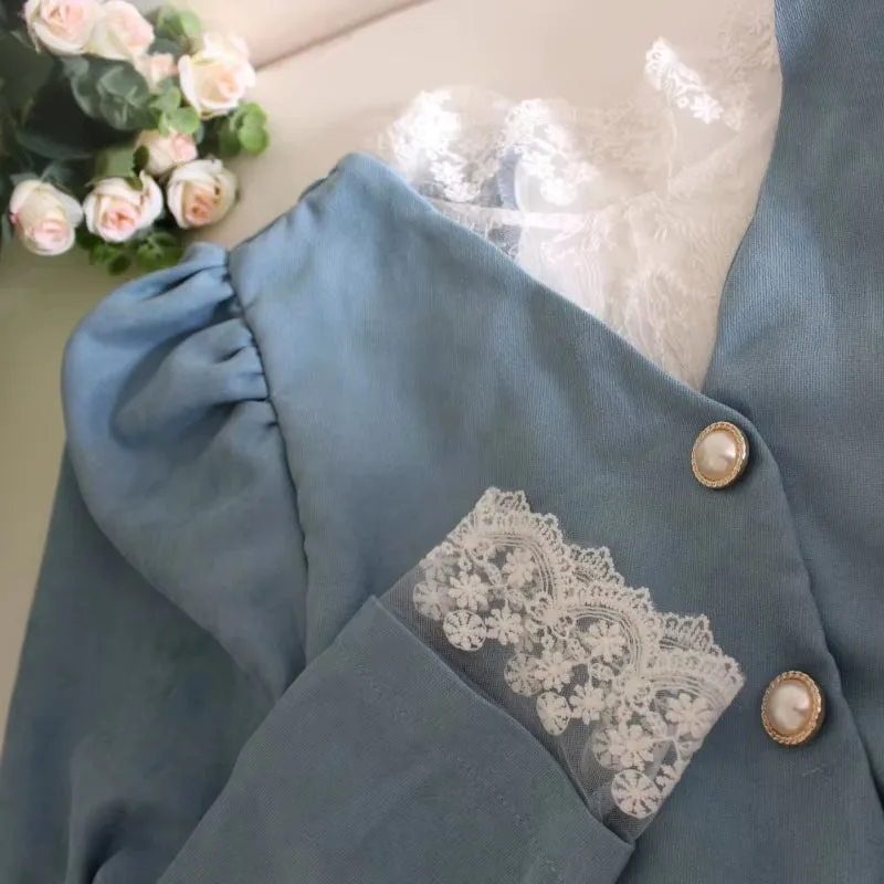 View 3 — Vintage-style steampunk dress — spirit