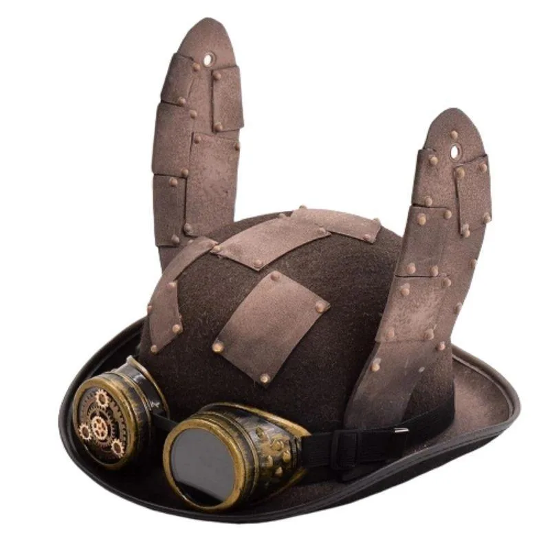 Steampunk hat — ear rabbit