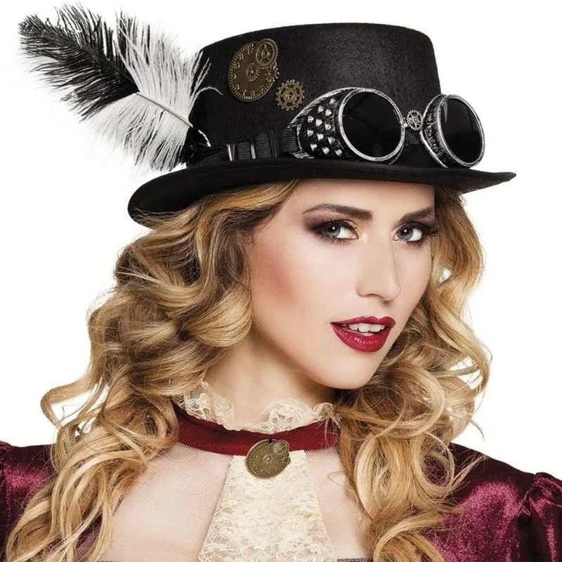 View 2 — Steampunk hat — costume