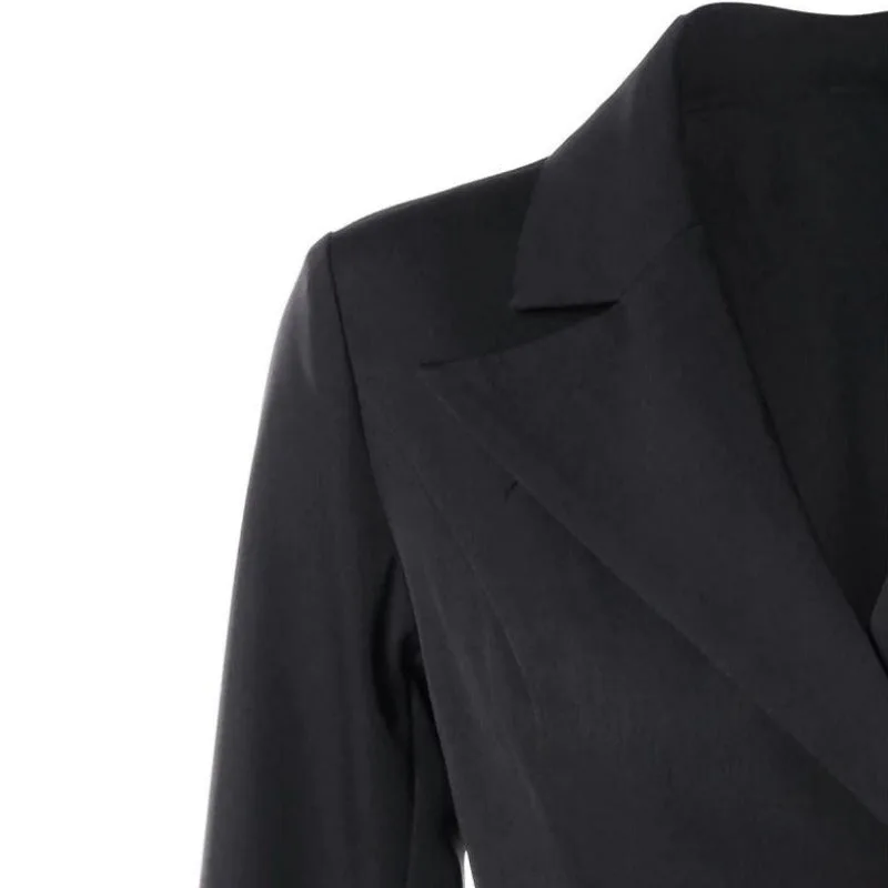View 6 — Women’s steampunk frock coat — Jacket black