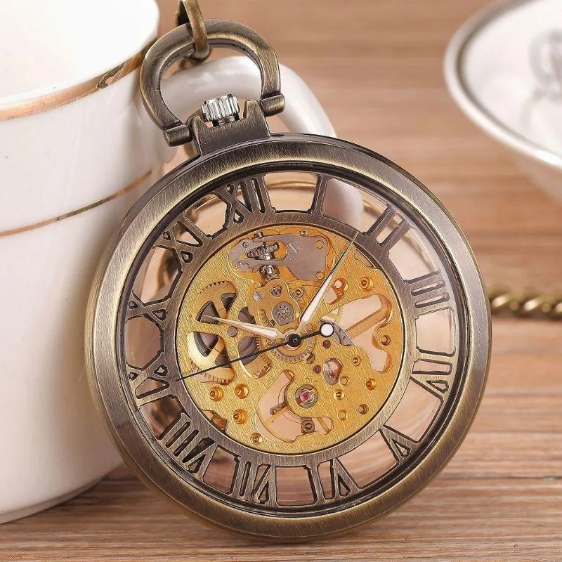 View 4 — Steampunk pocket watch — transparent