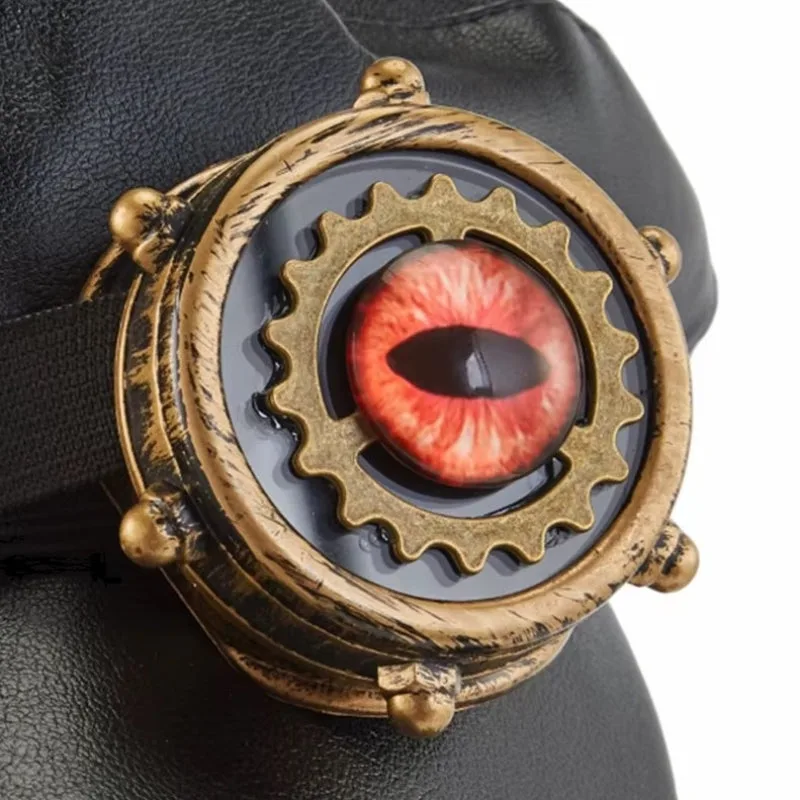 View 5 — Men’s steampunk cap