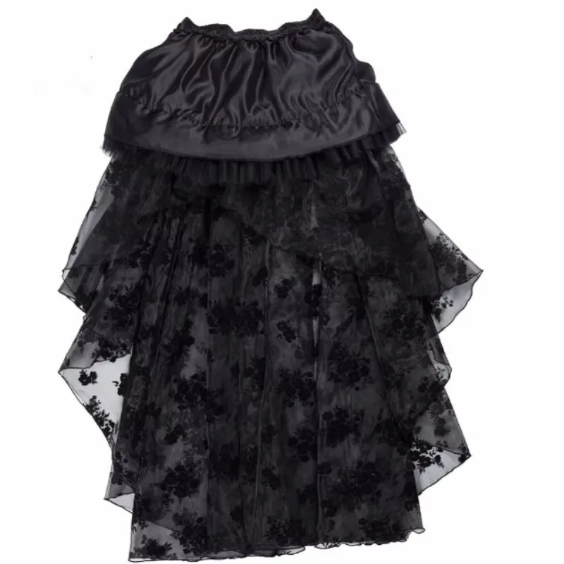 View 8 — Gothic steampunk dress