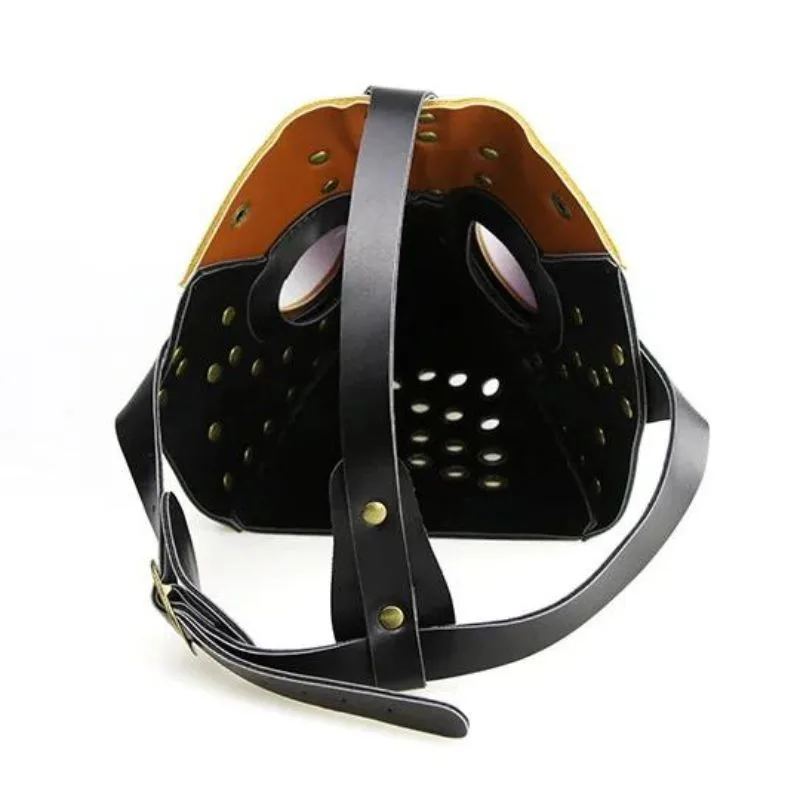 View 3 — Steampunk mask — raven plague