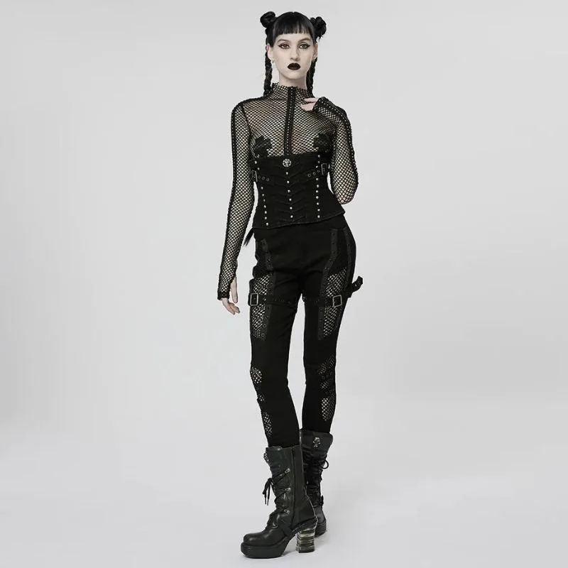 View 2 — Women’s steampunk trousers — punk