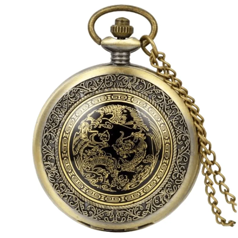 Steampunk pocket watch — hunter