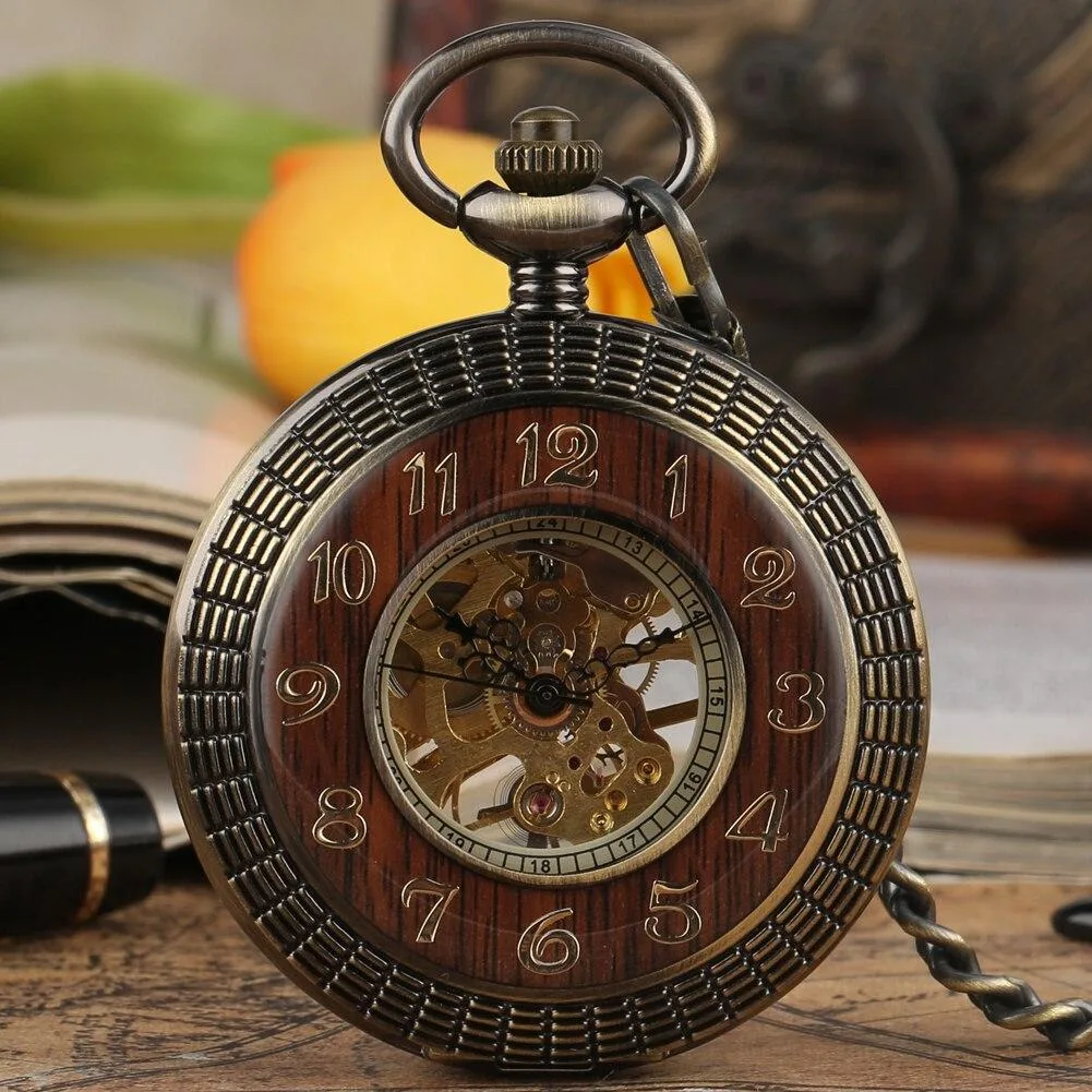 View 4 — Vintage-style steampunk pocket watch
