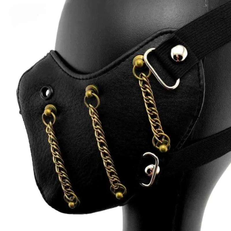 View 3 — Steampunk mask — mouth