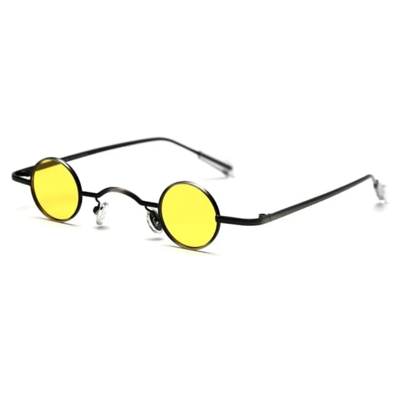View 4 — Steampunk sunglasses — small round