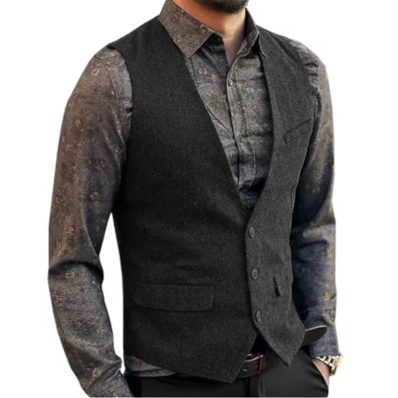 View 8 — Vintage-style steampunk waistcoat — costume