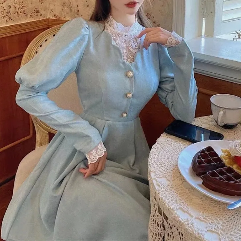 View 6 — Vintage-style steampunk dress — spirit