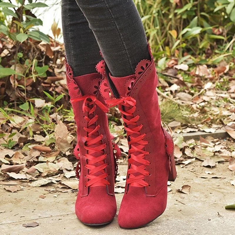 View 9 — Victorian steampunk ankle boots