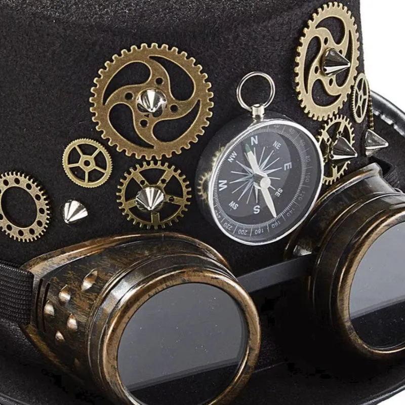 View 3 — Steampunk hat — movements