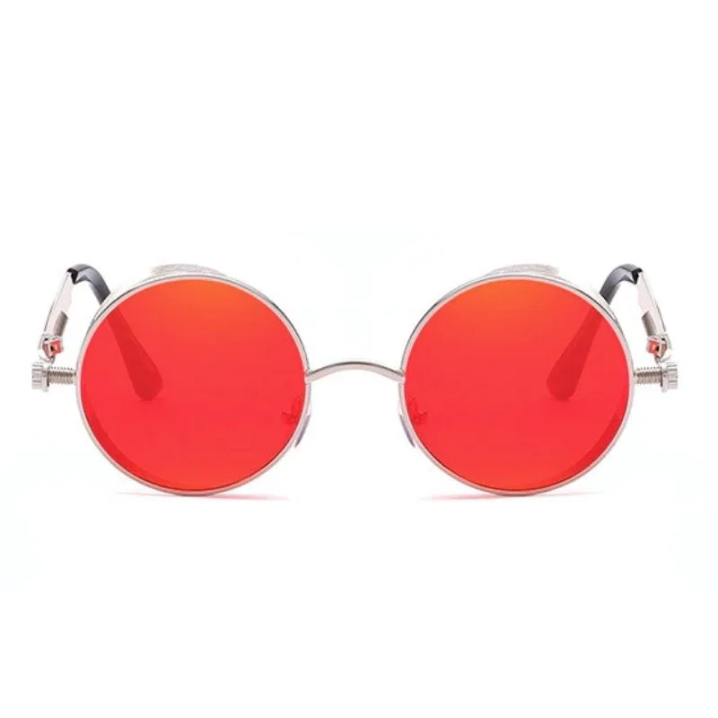 View 4 — Steampunk sunglasses — round metal