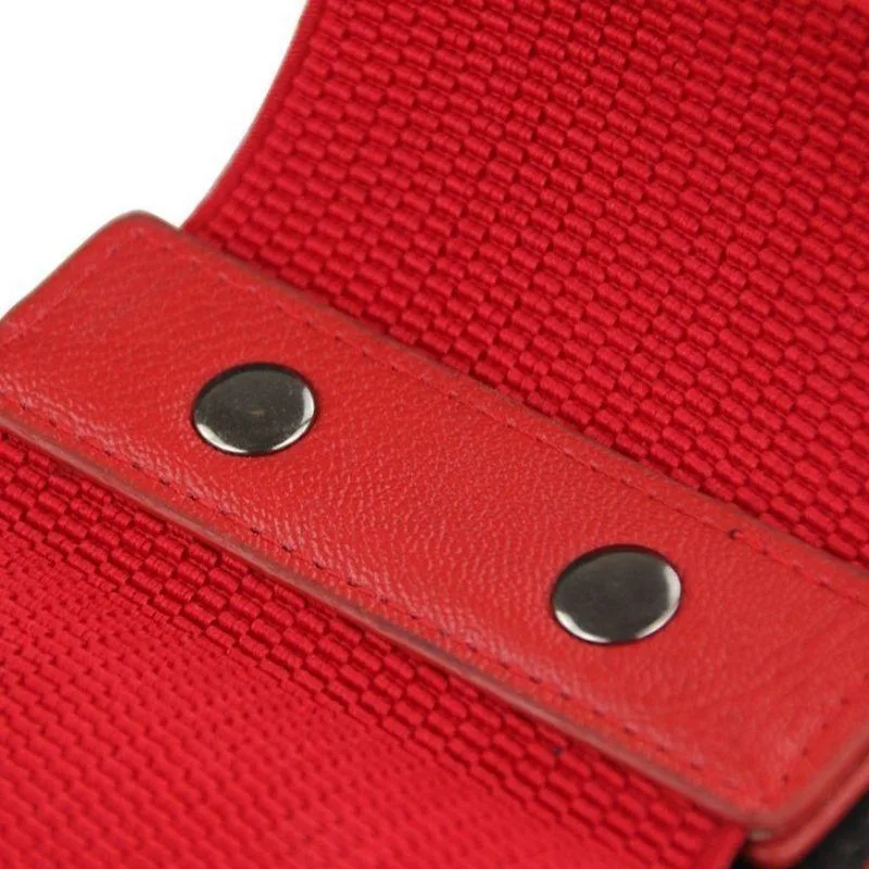 View 3 — Steampunk corset — Belt red