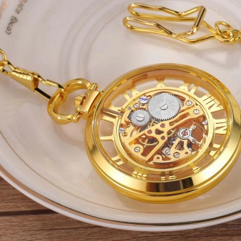 View 8 — Steampunk pocket watch — transparent