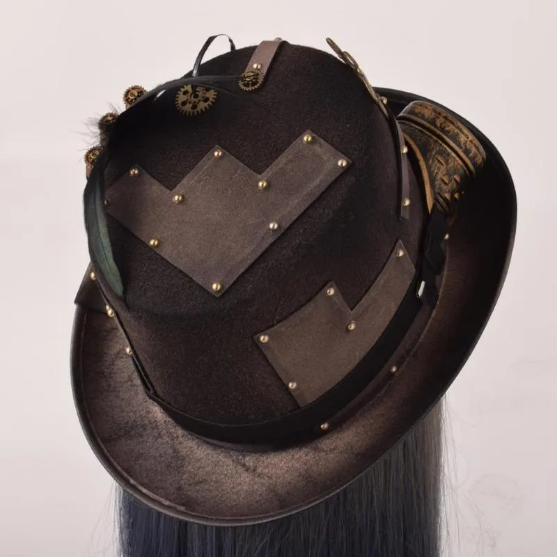 View 6 — Steampunk hat — inventor