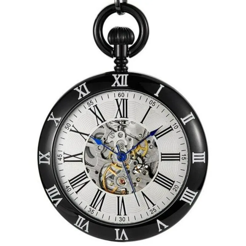 View 1 — Automatic steampunk pocket watch