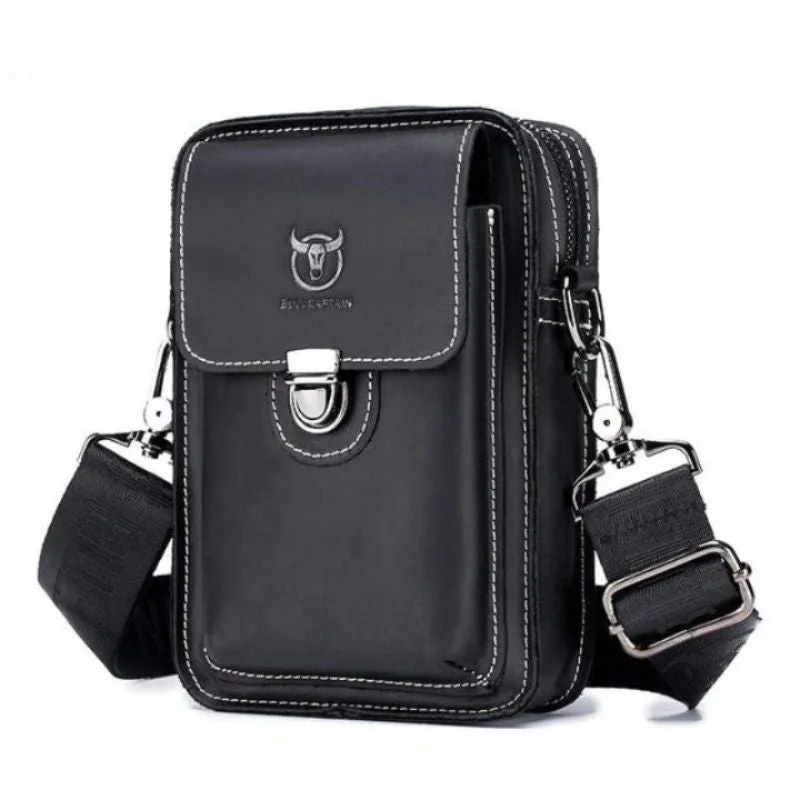 Steampunk pouch leather  shoulder strap