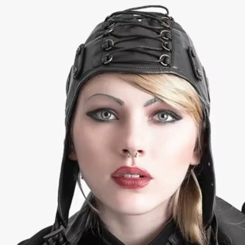 View 2 — Steampunk hat — aviator