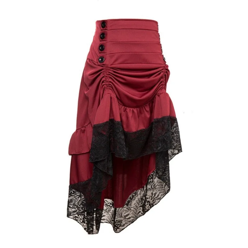 View 3 — Women’s steampunk skirt — Western
