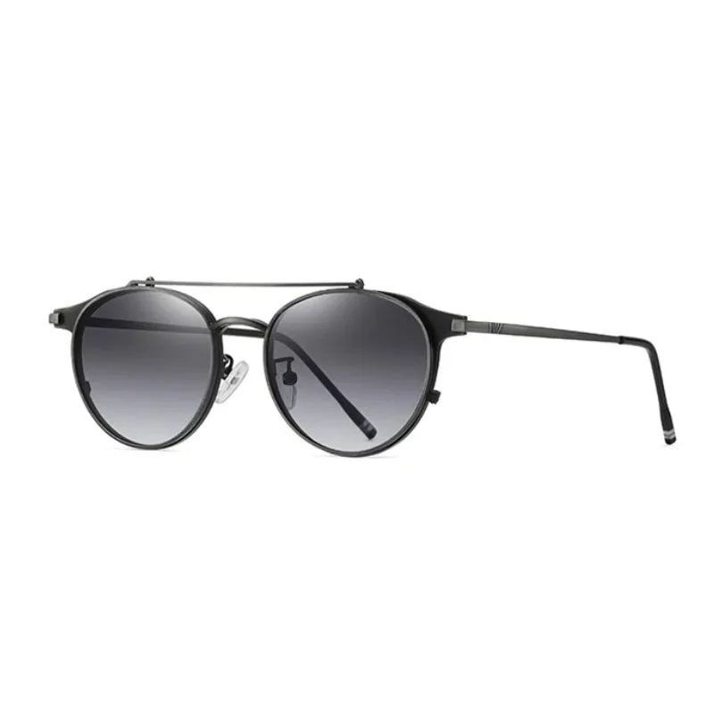 View 8 — Steampunk sunglasses — double bridge