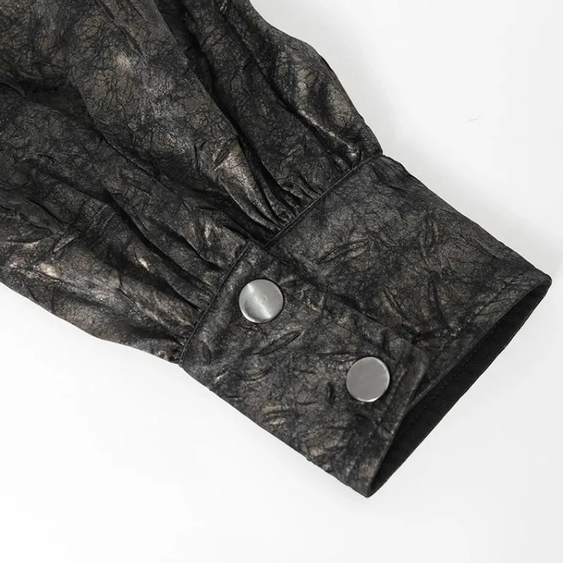 View 4 — Steampunk shirt — brown