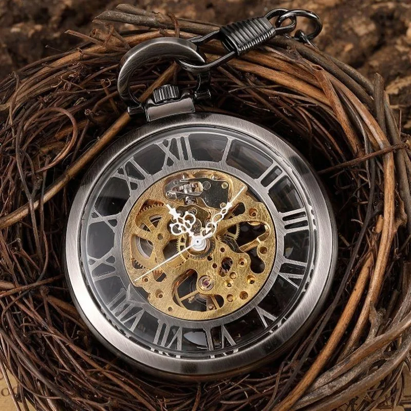 View 7 — Steampunk pocket watch — transparent