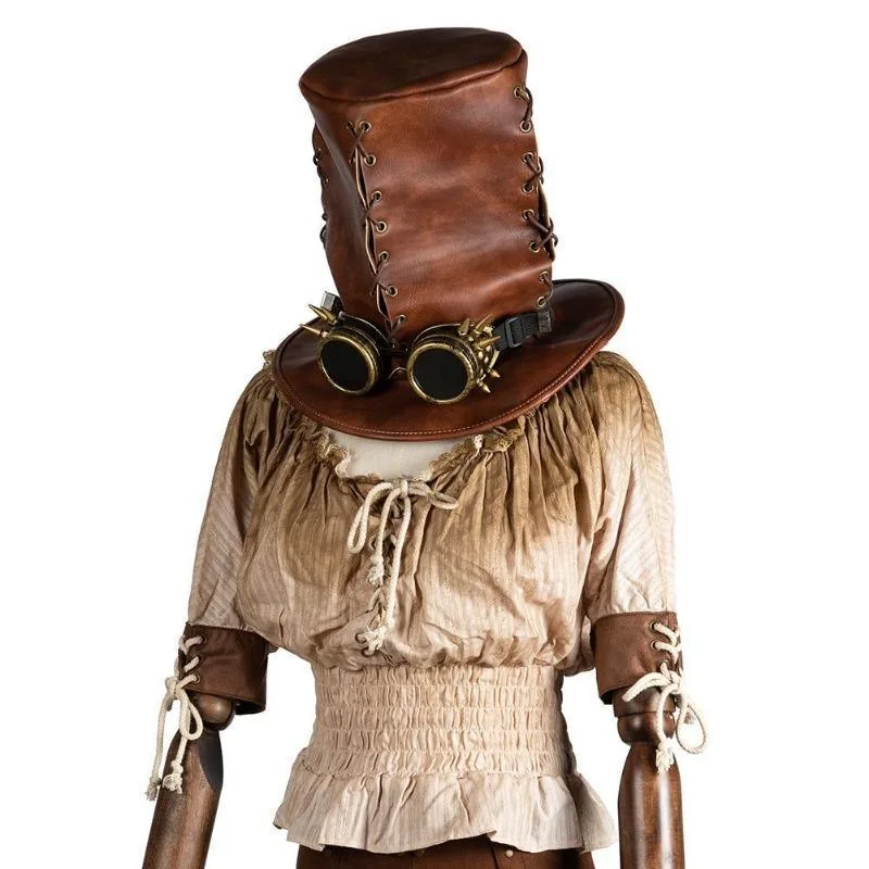 View 6 — Steampunk hat — scarecrow