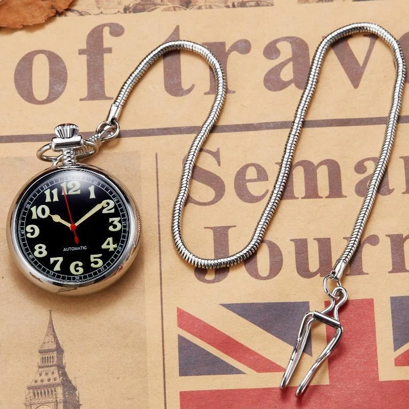 View 3 — Steampunk pocket watch — numerals Arabic