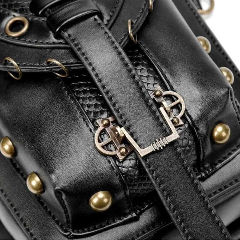 View 5 — Steampunk satchel — thigh