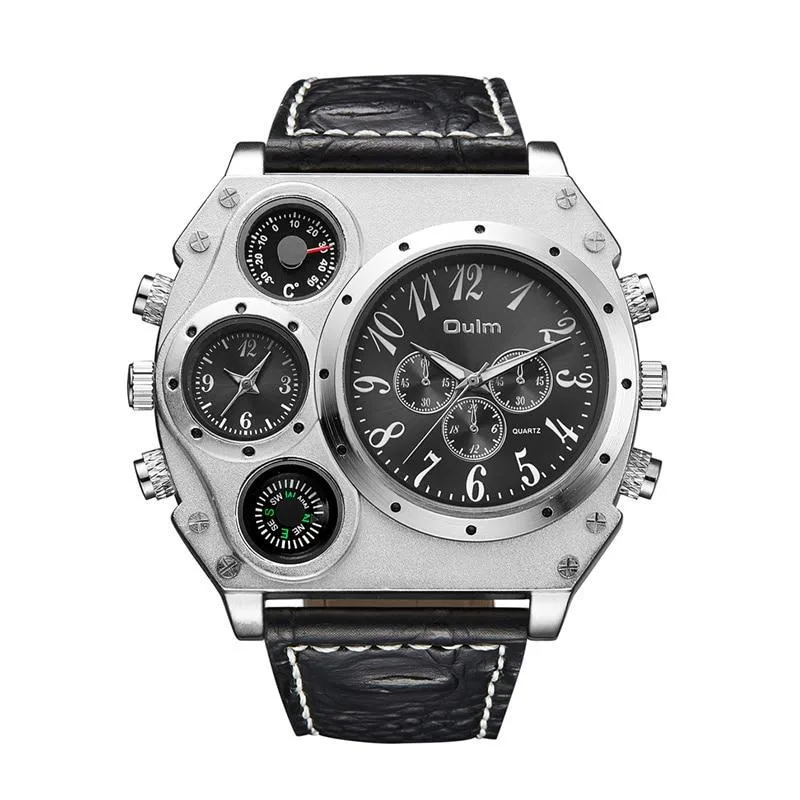 View 2 — Men’s steampunk watch — compass