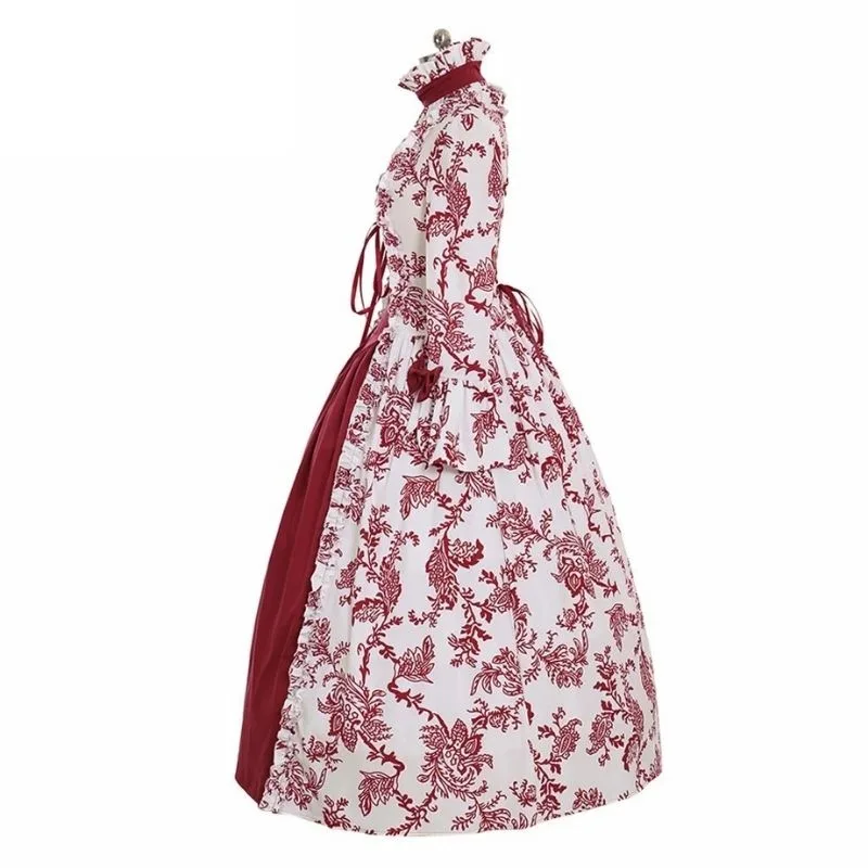 View 3 — Victorian steampunk dress