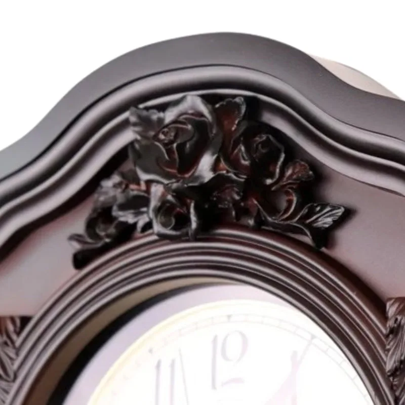 View 3 — Vintage-style steampunk clock — with pendulum
