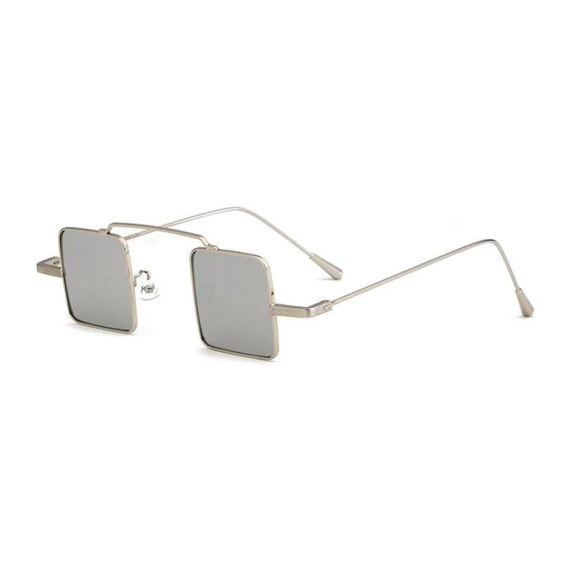 View 5 — Vintage-style steampunk sunglasses — square