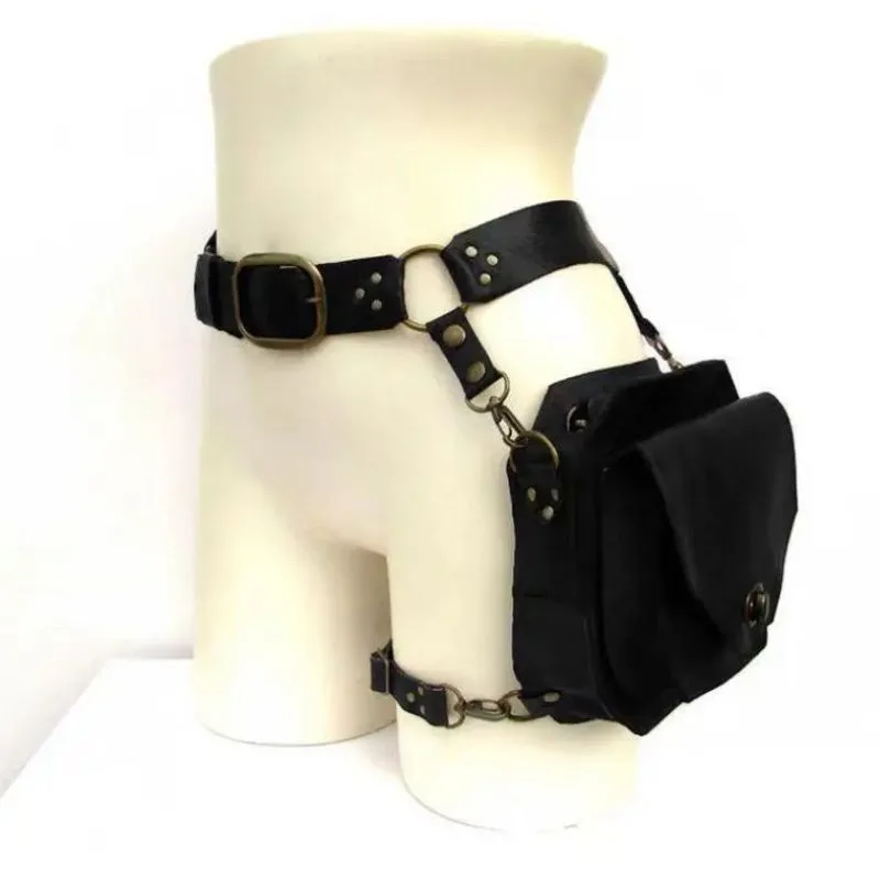 Steampunk belt — pocket