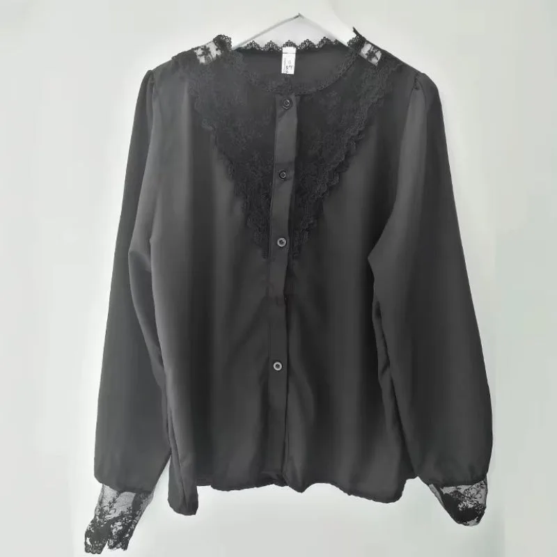 View 7 — Victorian steampunk shirt — white