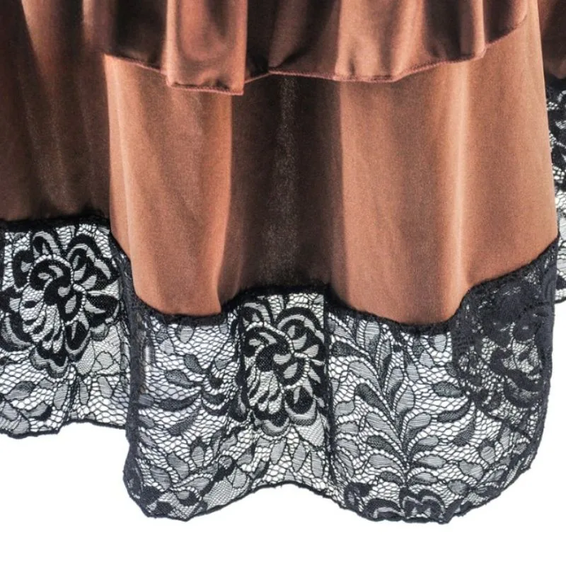 View 4 — Steampunk skirt — long Style