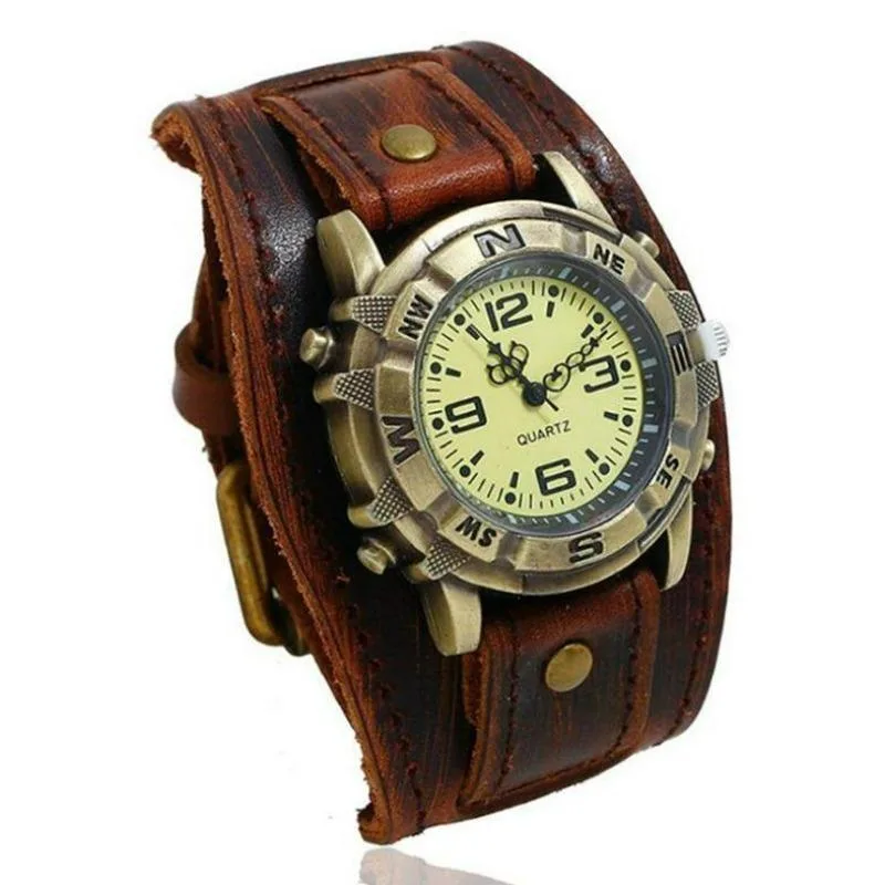 Men’s steampunk watch — bracelet